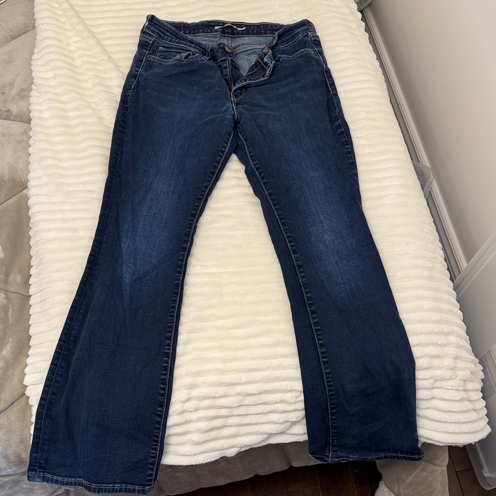 Levi's Dark Blue Women's Boot Cut Jeans
